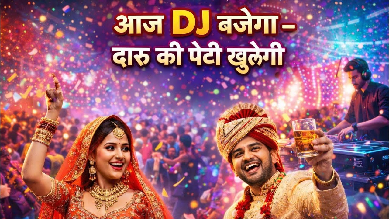 आज DJ बजेगा | दारू की पेटी खुलेगी | Heavy Bass Haryanvi DJ Song | Wedding Party Hit 2026