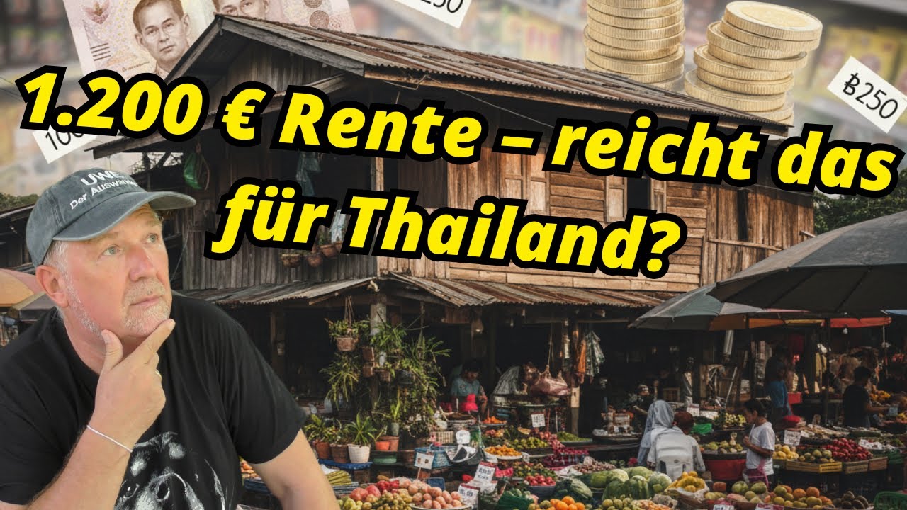 So HART ist die Wahrheit über 1.200 € Rente in Thailand! 💣Aber trotzdem auswandern?!