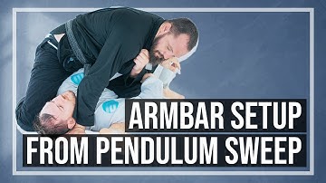 Armbar Setup from Pendulum Sweep