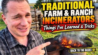 Traditional incinerators for country folks. ￼