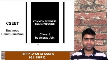 CSEET Business Communication Chapter 8 Class 1 for July and Nov 2023. Playlist in description.