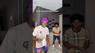 How to outsmart A thief 😂#funny #comedy #shorts