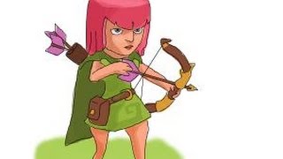 How to draw Clash of Clans Archer screenshot 4