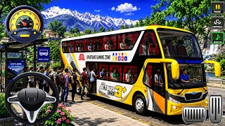 Us Coach Bus Simulator 3D - Extreme Passenger Bus Driving On Mountain Roads - Android Gameplay 2026 screenshot 5