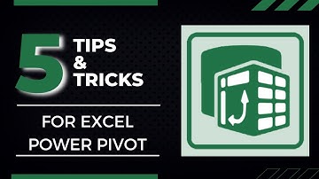 Top 5 Excel Power Pivot Tricks