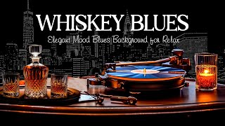 Night Blues & Relax with Whiskey  Immerse Yourself in Elegant Mood Blues Background for Relax. Work