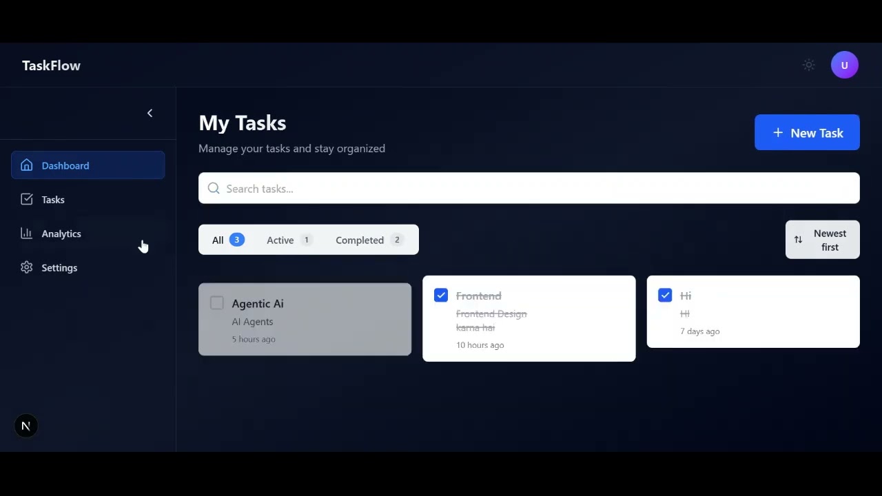 Full-Stack Todo App | Next.js 15 + FastAPI + PostgreSQL | Project Showcase