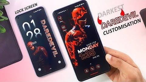 Darkest Daredevil Customisation For Xiaomi/Redmi/Poco device