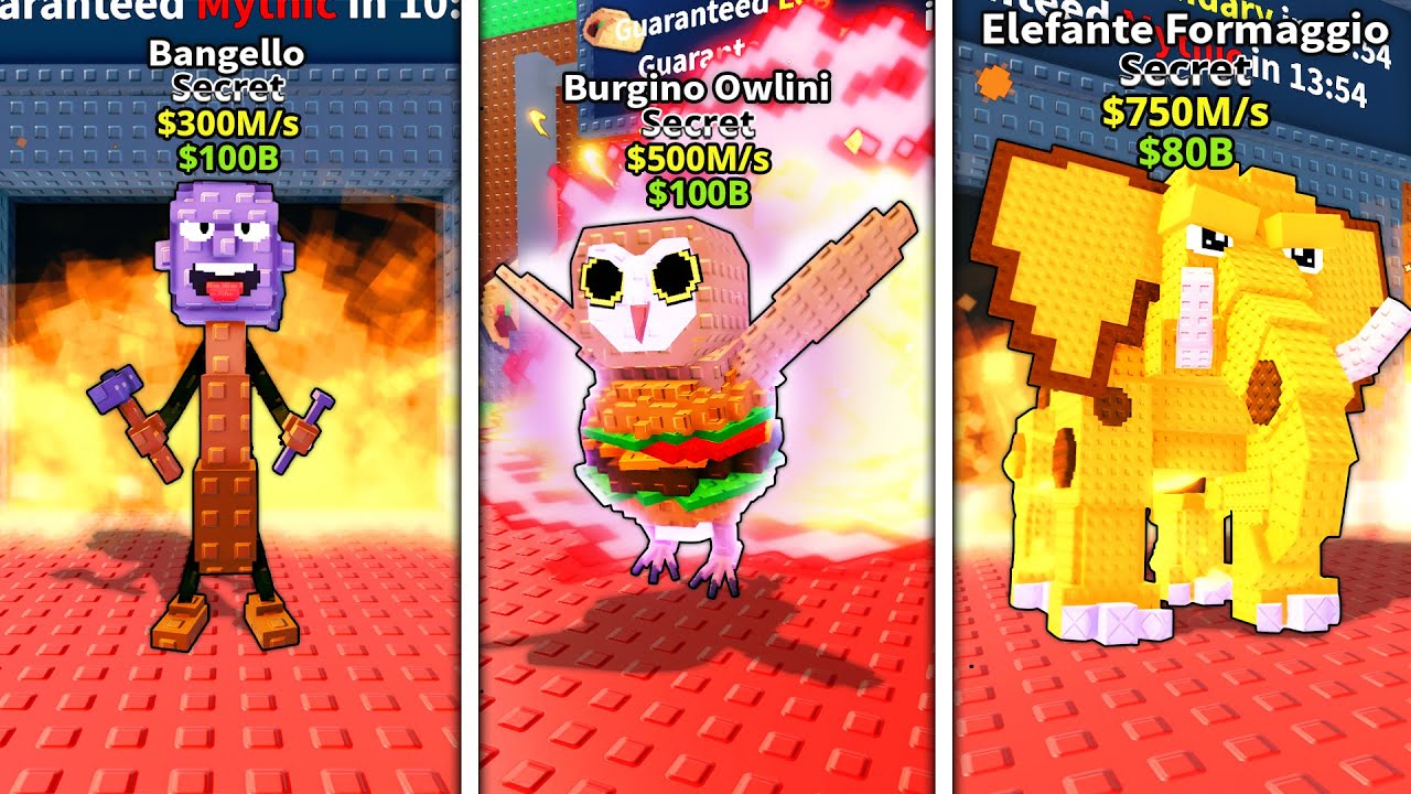 ROBLOX New Burgino Owlini - New Bangello From Taco Truck - 10X LUCK ...
