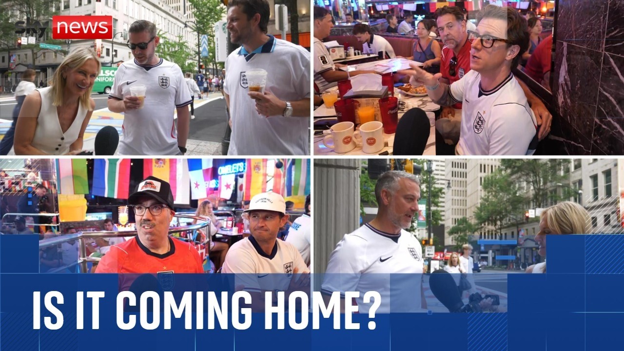 World Cup: Bullish England fans confident of victory against 'average' Argentina