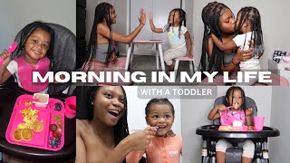 REALISTIC MORNING IN MY LIFE | MORNING ROUTINE with a Toddler | Dasia Temia