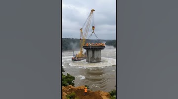 Building a Bridge in the Middle of a Flood Pt8 #Construction