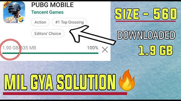 Pubg MOBILE UPDATE PROBLEM FIX | 100% Working Solution 🔥