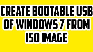 create bootable usb of windows 7 from iso image screenshot 5