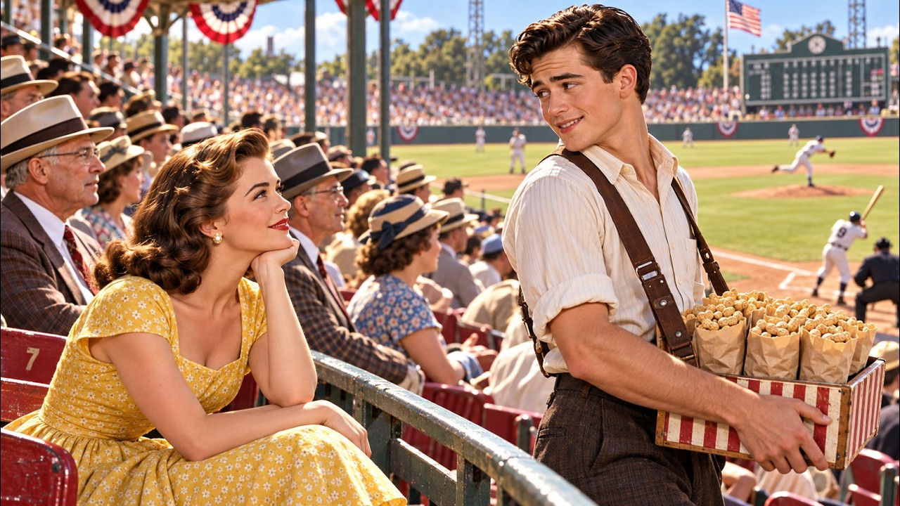 He Sold Peanuts at Every Ball Game… Until the Mayor’s Daughter Chose Him ❤️ | 1950s Love Story auf YouTube ansehen He Sold Peanuts at Every Ball Game… Until the Mayor’s Daughter Chose Him ❤️ | 1950s Love Story auf YouTube ansehen