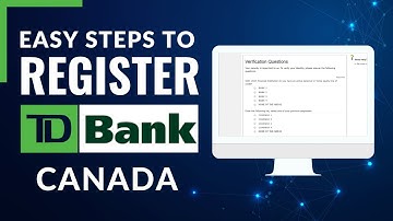 How to Register  for TD Bank (Canada) Online | EasyWeb Registration | Sign Up Online Banking
