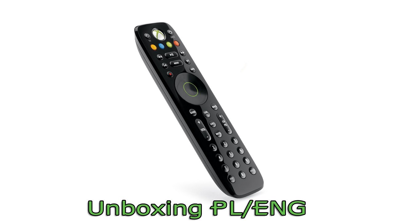 Xbox 360 Media Remote Unboxing PL/ENG YouTube