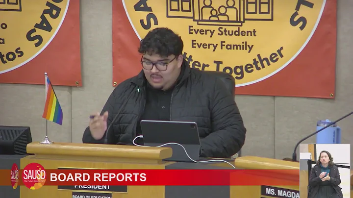 SAUSD Board Meeting November 18, 2025