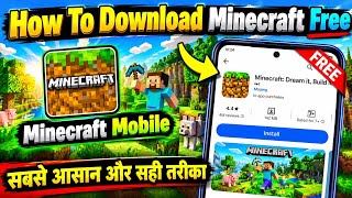 How To Get Minecraft Official Setup On Android (2026) | Complete Installation Guide & Setup Tutorial screenshot 1