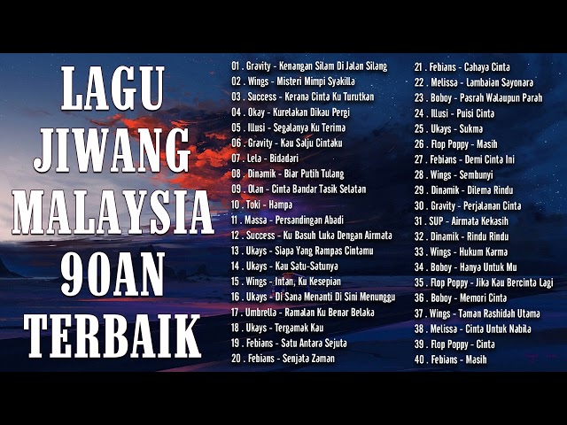 Lagu Rock Kapak Terbaik 90an - Koleksi Rock Lagenda Jiwang Terbaik Sepanjang Zaman - Lagu  Malaysia class=