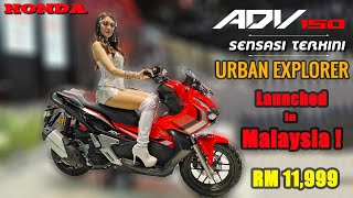 Honda Adv 150 Malaysia 2021 Review Youtube
