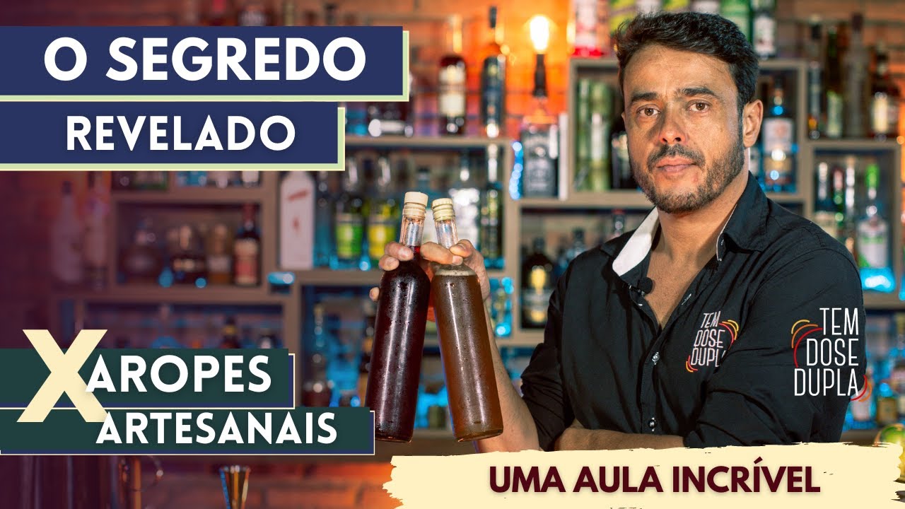QUANTO TEMPO DURAM XAROPES ARTESANAIS PARA DRINKS