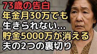 【老後破産の危機】貯金5000万が消える妻の私が下した最後の決断