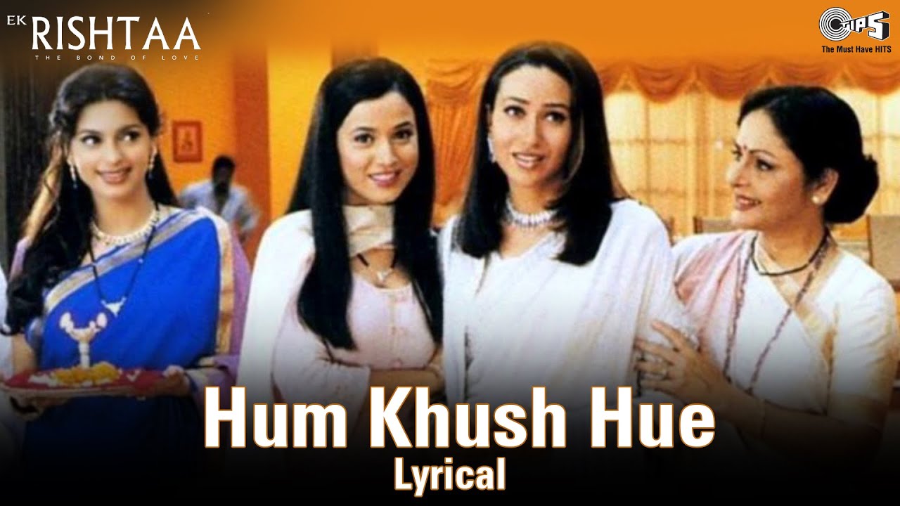 Hum Khush Hue Lyrical Akshay Kumar Karisma Kapoor Juhi C Amitabh B  Mohd Aziz Kumar S Alka Y