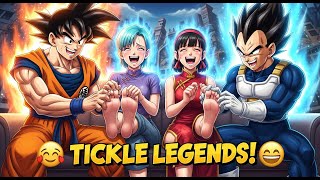 Goku Tickles Feet Bulma The Funniest Dragon Ball Moment Ever