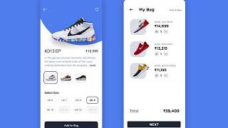 Sneakers Ordering App UI/UX Design screenshot 5