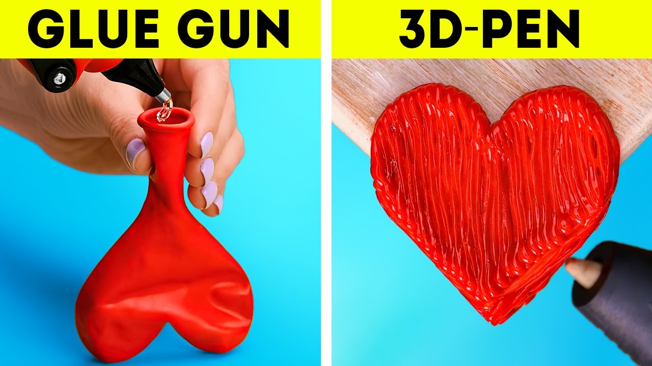 3D PEN VS. GLUE GUN | Fantastic DIY Crafts And Miniature Ideas With Ordinary Objects