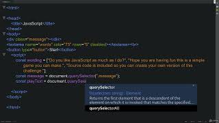Famous 55 Modern JavaScript 12 002 Typing Test Mini Application Profile