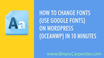 How To Use Google Fonts On WordPress (OceanWP) Without A Plugin