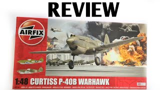 Inbox Review - Airfix 1/48 Curtiss P-40 B