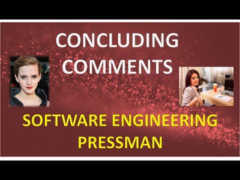 CHAPTER 32 CONCLUDING COMMENTS SE Pressman