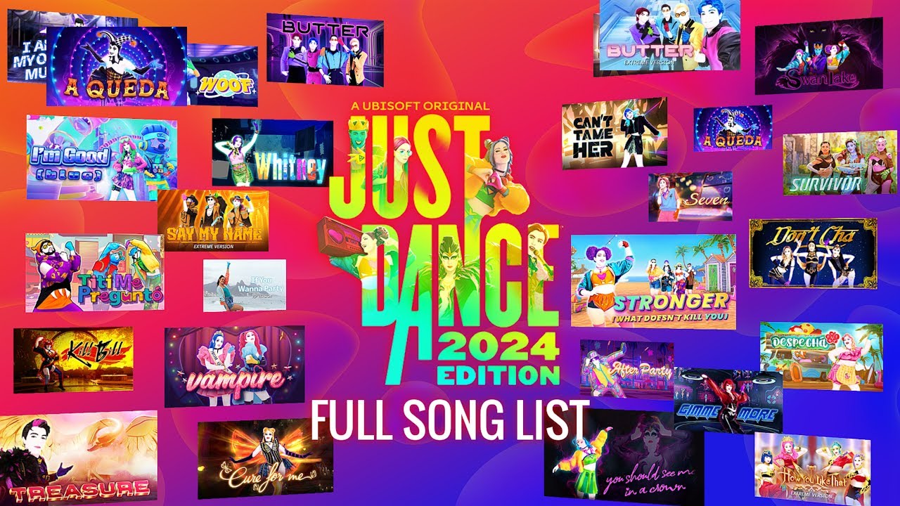 Canciones Just Dance 2024 - Playlist 