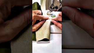 Adding Zipper to Leather Jacket Was SO Easy! 🤩🧥 #LeatherSewing #DIYRepair #shortsviral