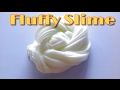 ふわふわスライムの作り方(黄色)☆How to Fluffy yellow slime.