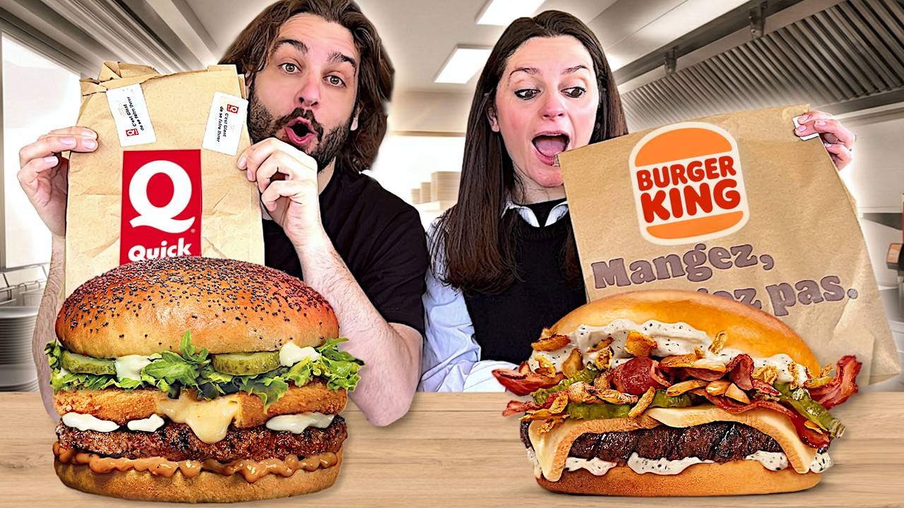 Burger King VS Quick : Qui a le meilleur BURGER Premium ?