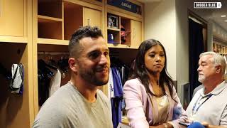 Dodgers postgame: David Peralta talks impact of J.D. Martinez & Daniel Hudson Wealth