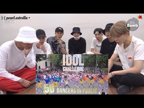 Bts Reaction To Idol Challenge- Bts Dance Cover
