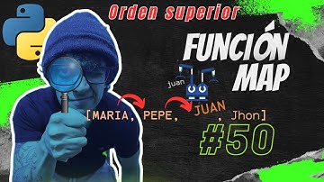 Python desde cero 50: Funciones de orden superior - map