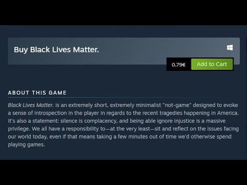 Wideo: Festiwal Gier Steam Opóźniony, Valve Jeszcze Nie Wydało Oświadczenia W Sprawie Ruchu Black Lives Matter