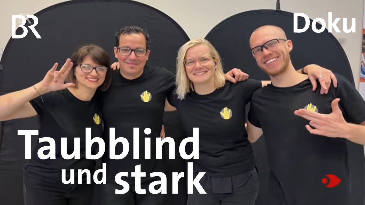 Jung, selbstbewusst, engagiert - und taubblind | Doku | Sehen statt Hören | BR