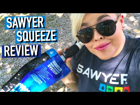 SAWYER SQUEEZE Water Filter Review - YouTube