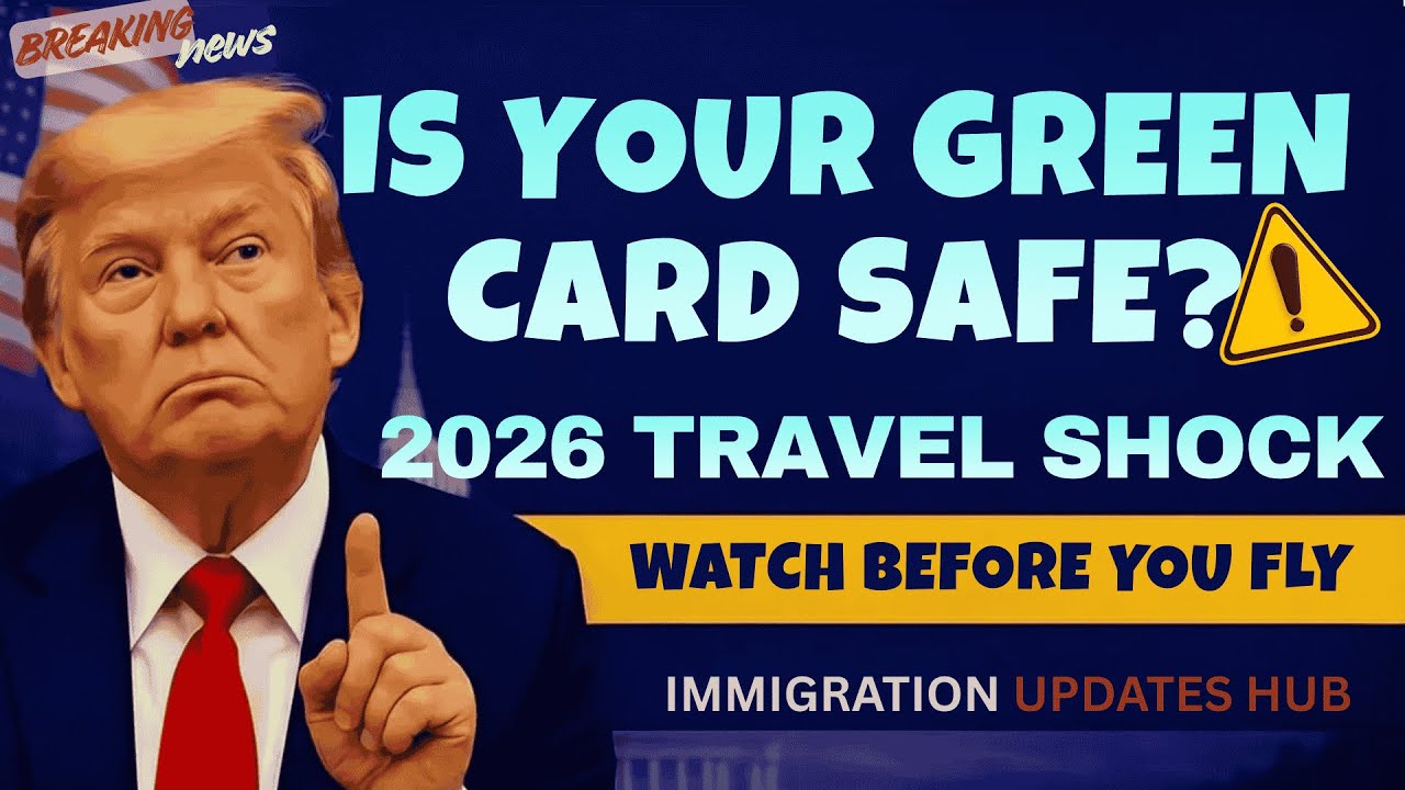 Green Card Travel 2026: The Truth Behind Trump’s New Restrictions