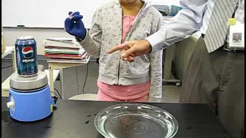 Students Imploding Soda Cans