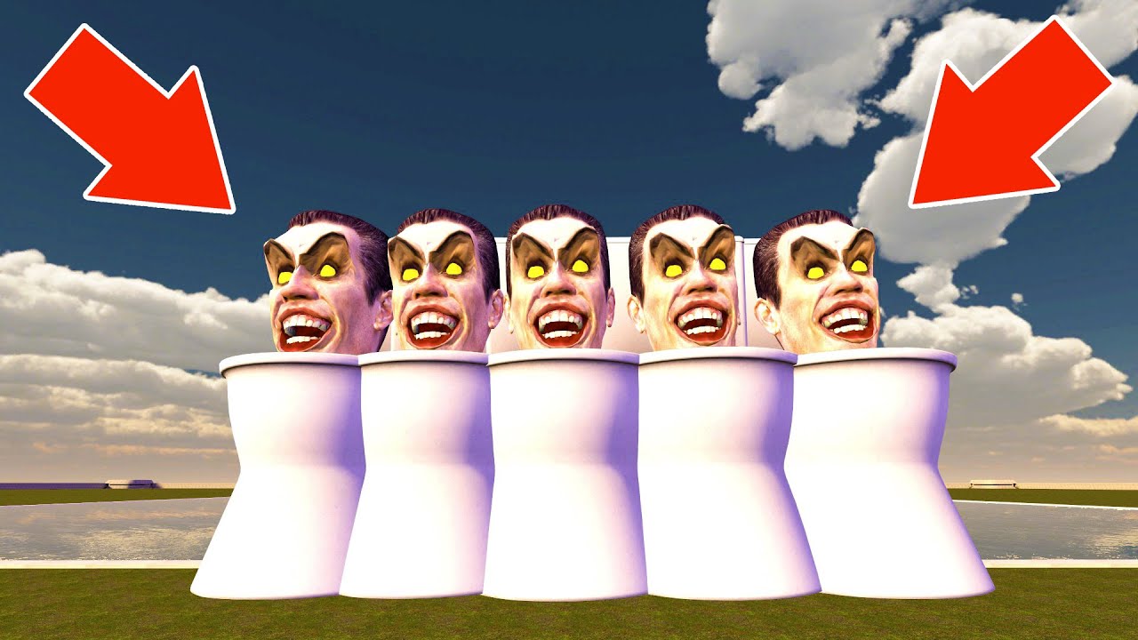 Spartan Kicking All Skibidi Toilets in the Giant Water Pit #51 - Garry's Mod