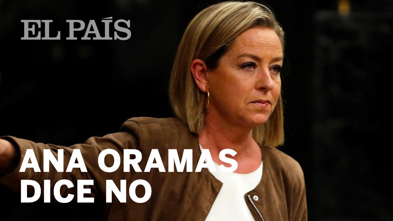 DEBATE de INVESTIDURA: ANA ORAMAS de COALICIÓN CANARIA cambia su voto al NO
