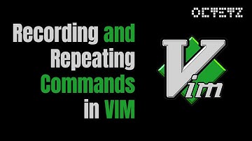 Recording and Repeating Commands in VIM (macros)